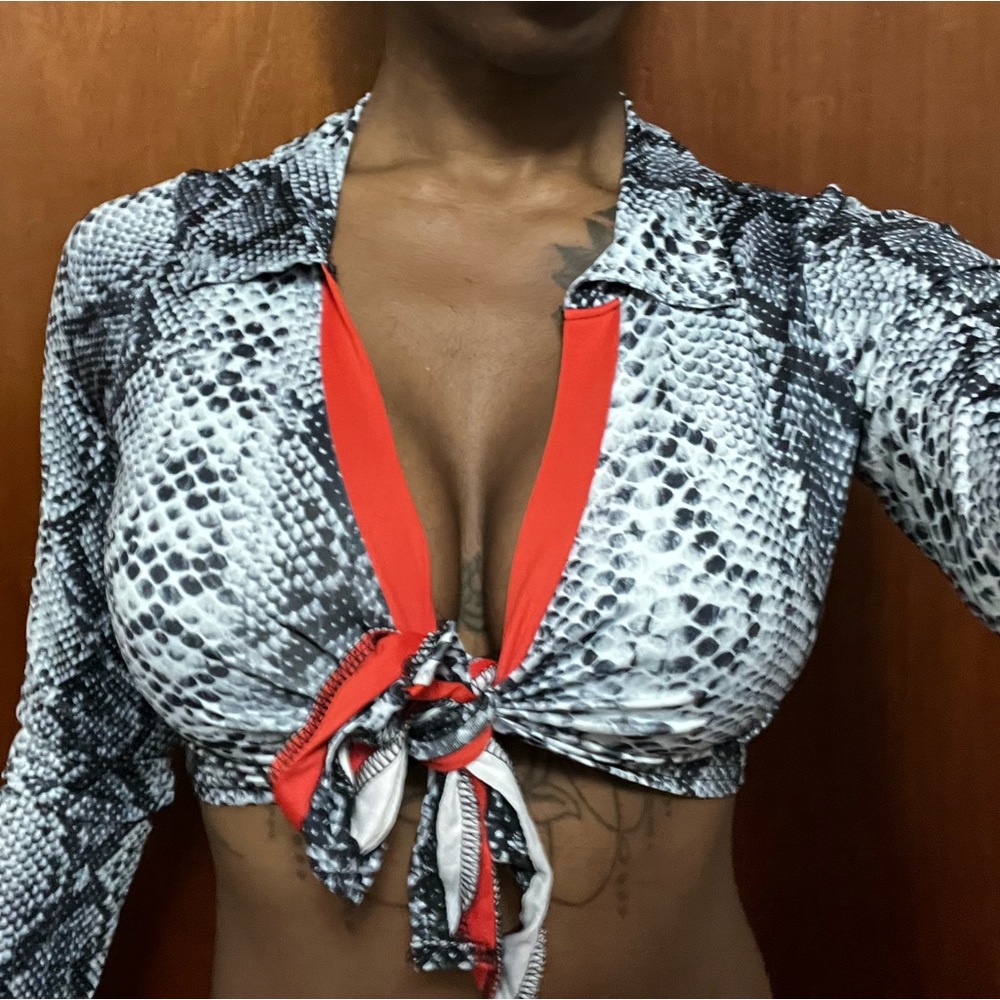 Tie up Crop top